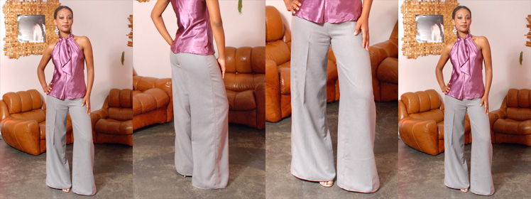 light grey slacks