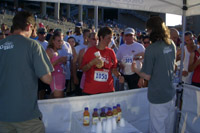 Another shot of James Ritzman doing promotional modeling work for Nantucket Nectars