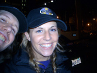 James Ritzman and ?, promotional models for Oregon Chai