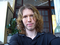 self-portrait of me, James Ritzman, modeling for a Pantene Pro V campaign