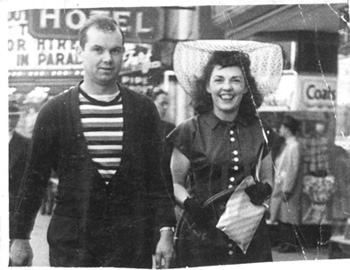 retouched 1945 photo