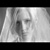 blonde model in bridal veil