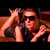 female model in sunglasses at a club