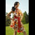 model in floral Spring dress